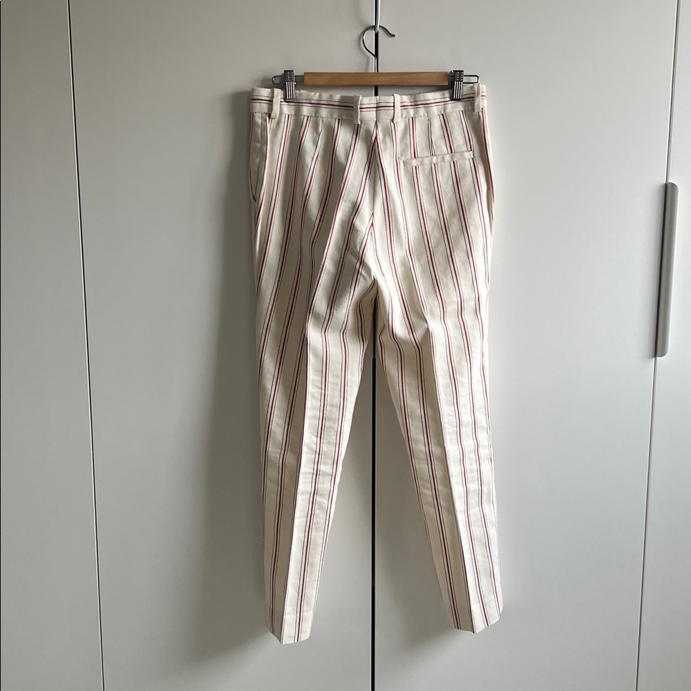 Sandro Striped Cream Blazer & Pants Set, 36 - Picture 8 of 15
